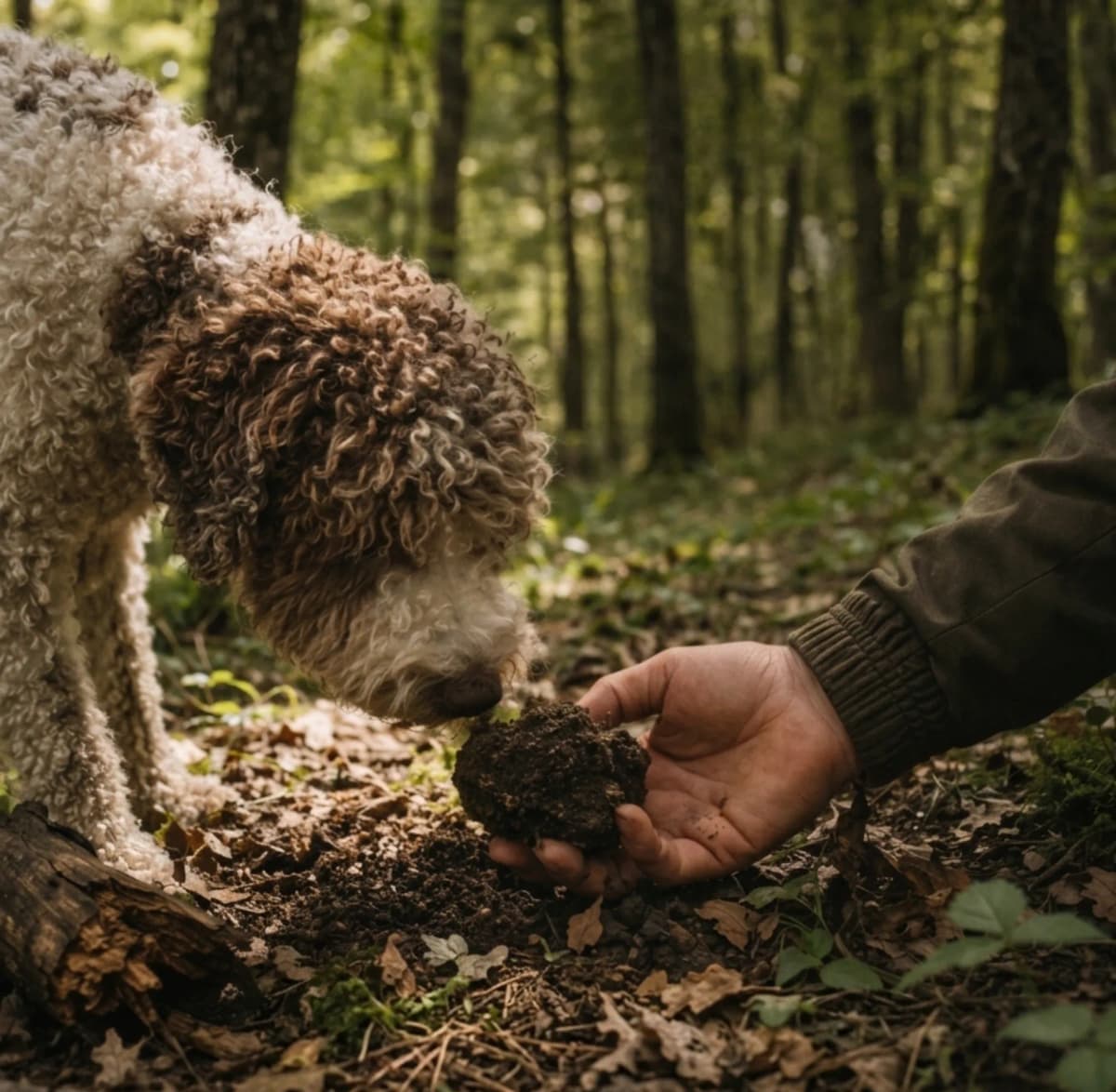 Truffle hunting in Motovun forest